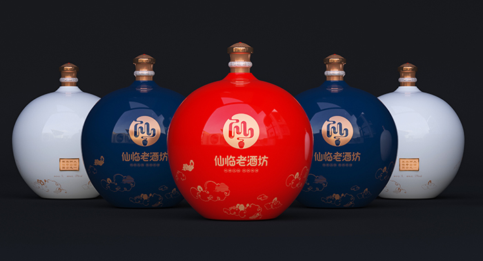 仙臨老酒坊/白酒品牌升級/白酒包裝設計